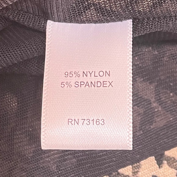 Cable & Gauge Y2K Minimalist Abstract Cowl Neck Sleeveless Top Small - Picture 5 of 5